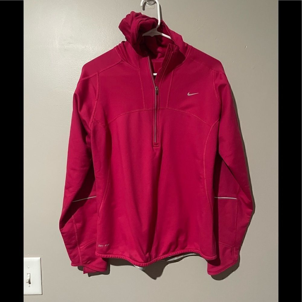 Nike half zip dri-fit hoodie